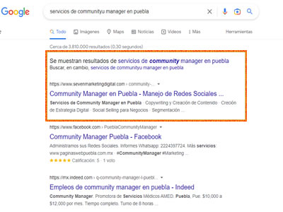 empresa que posicione sitios en google tehuacán
